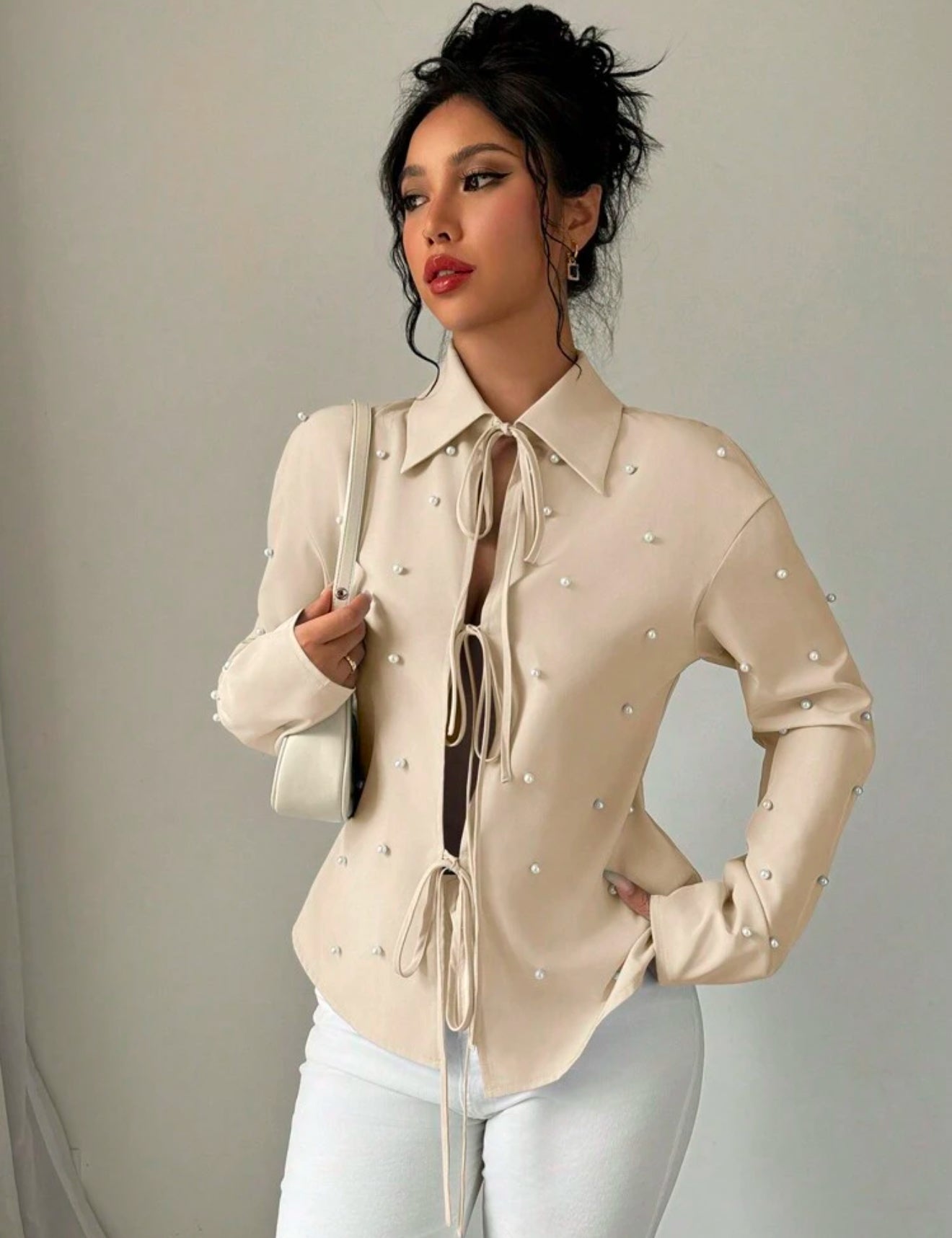 Camisa de perlas