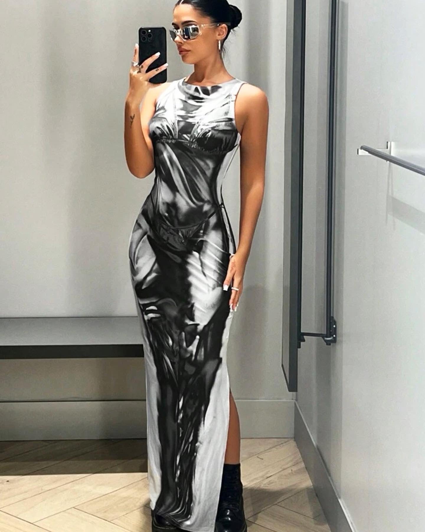 Vestido silueta bikini húmedo