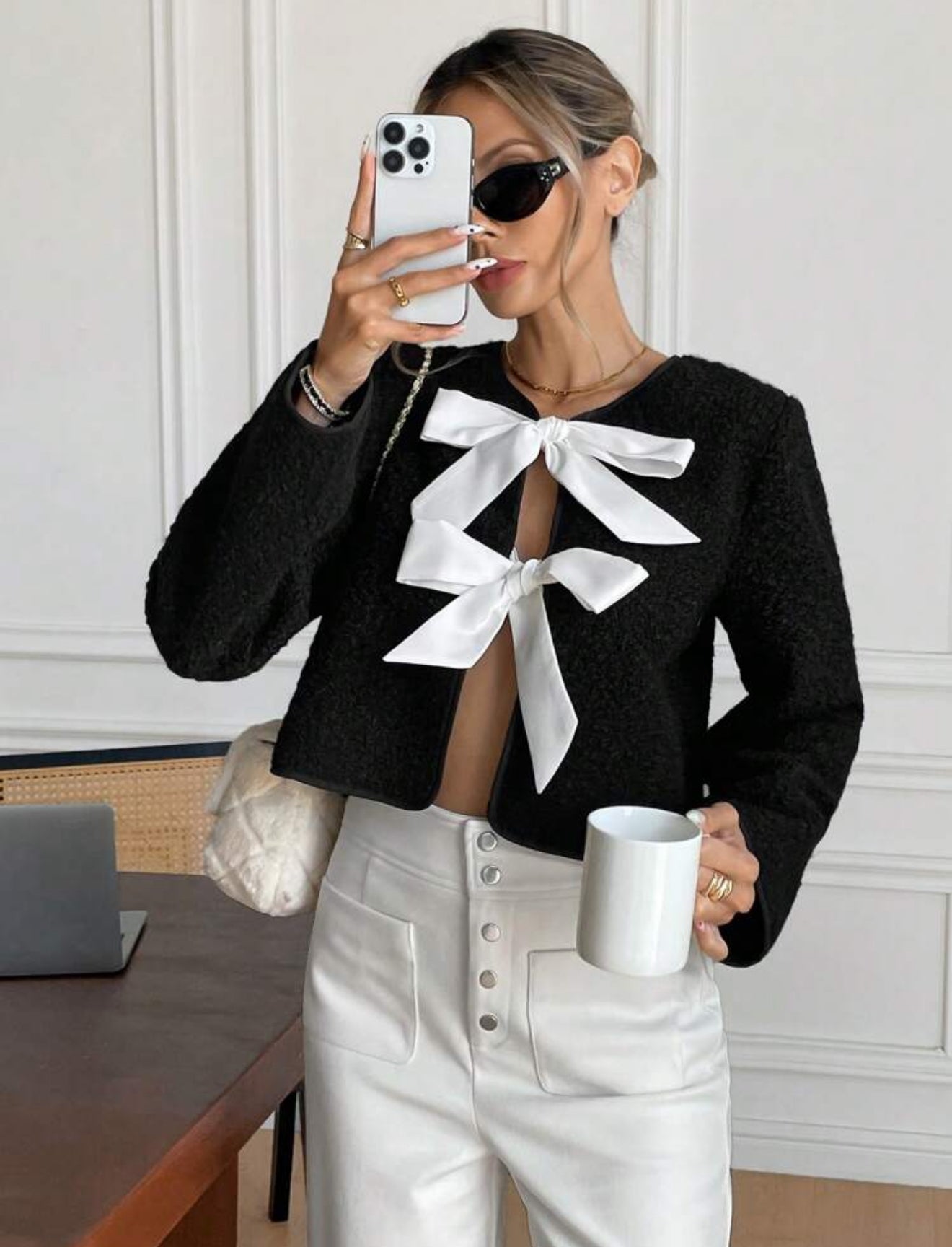 Chaqueta de lazo