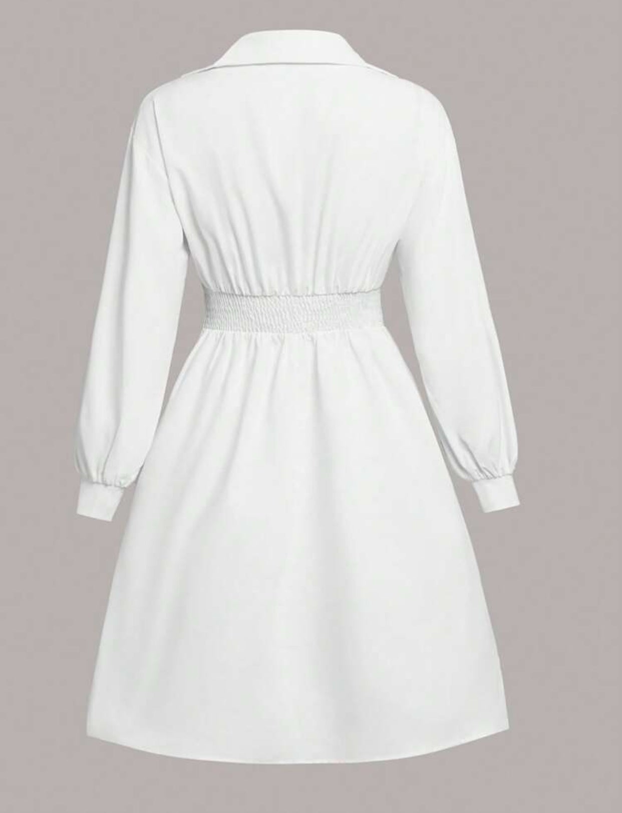 Camisón vestido con cinturón