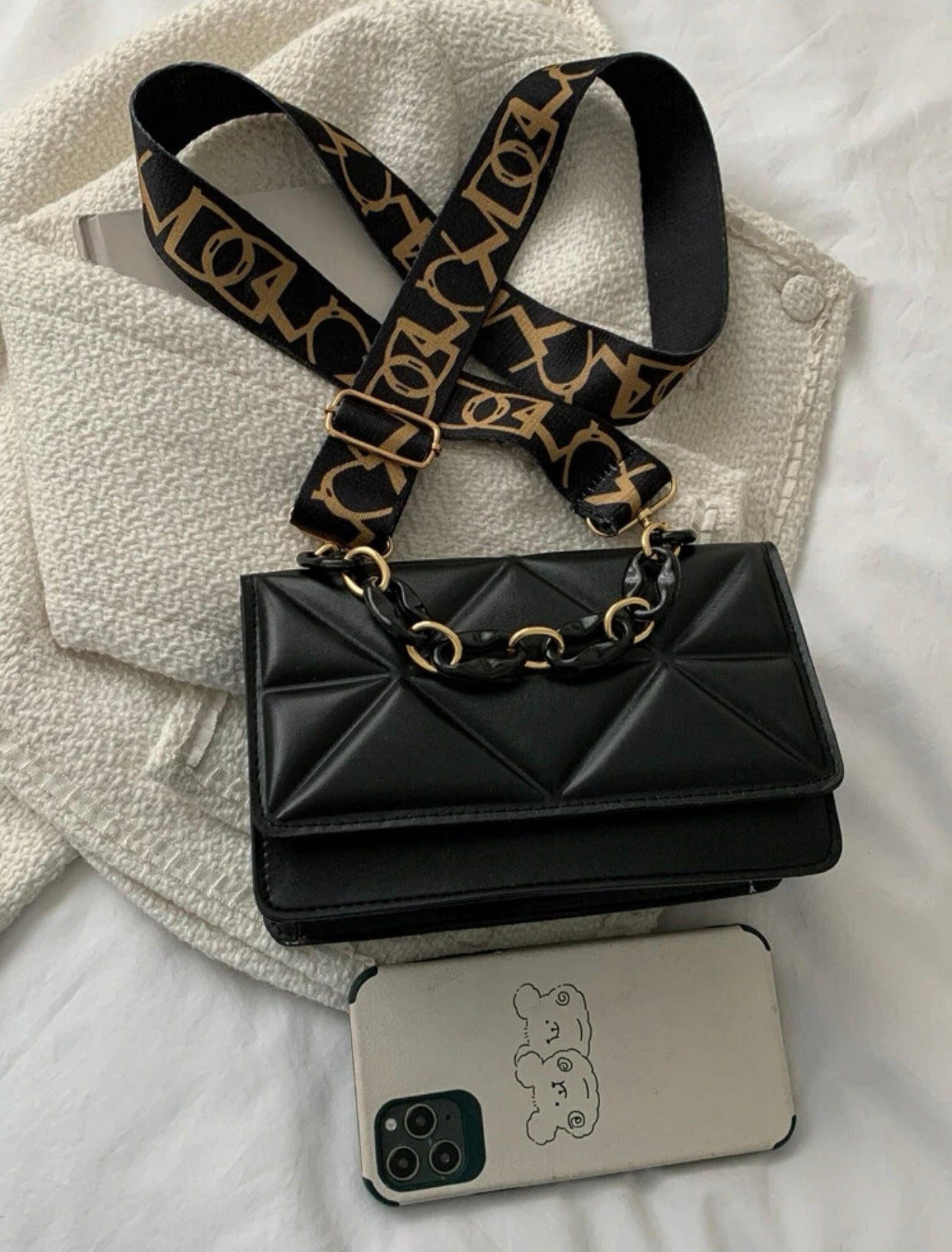 Cartera de cinta gruesa