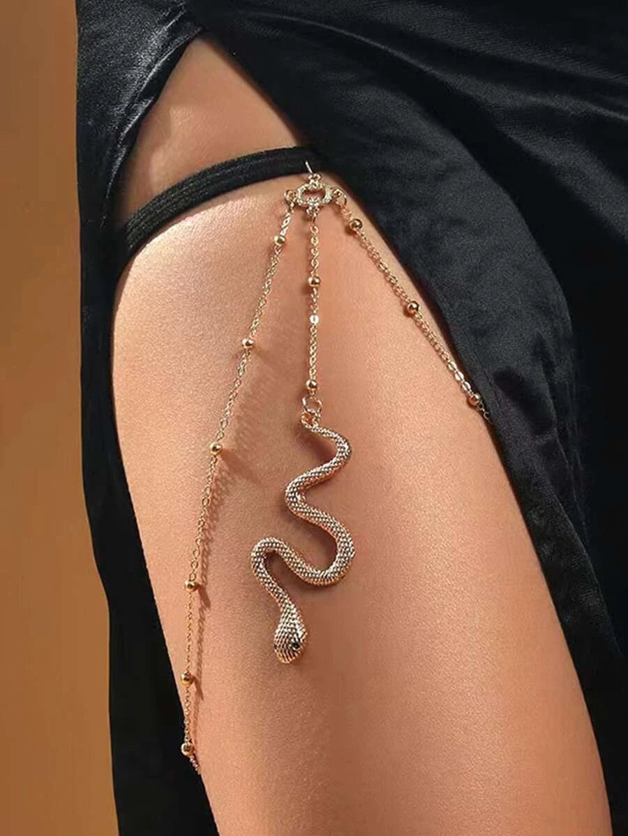 leg chain plateado
