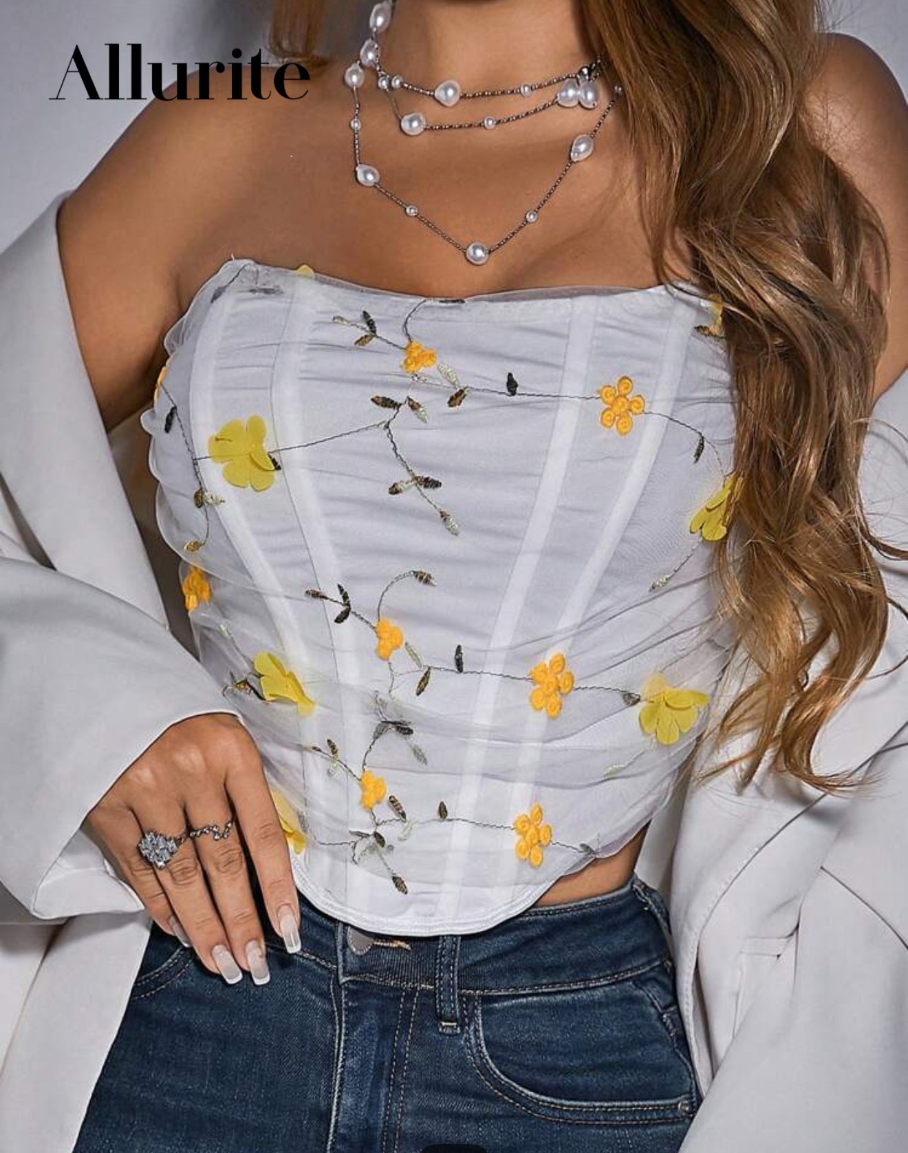 Bustier corset  de Flores