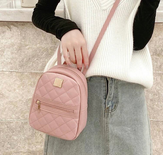 Bolso rosa pastel