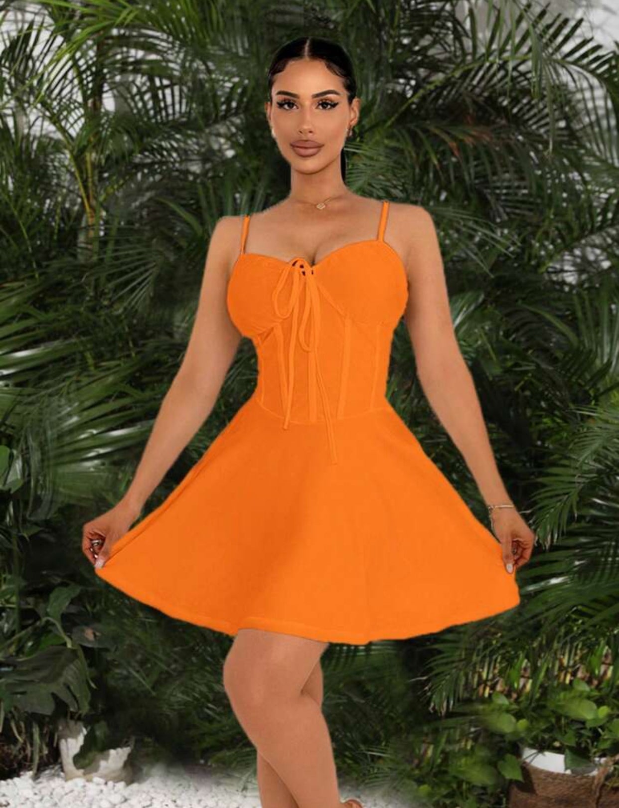 Vestido naranja