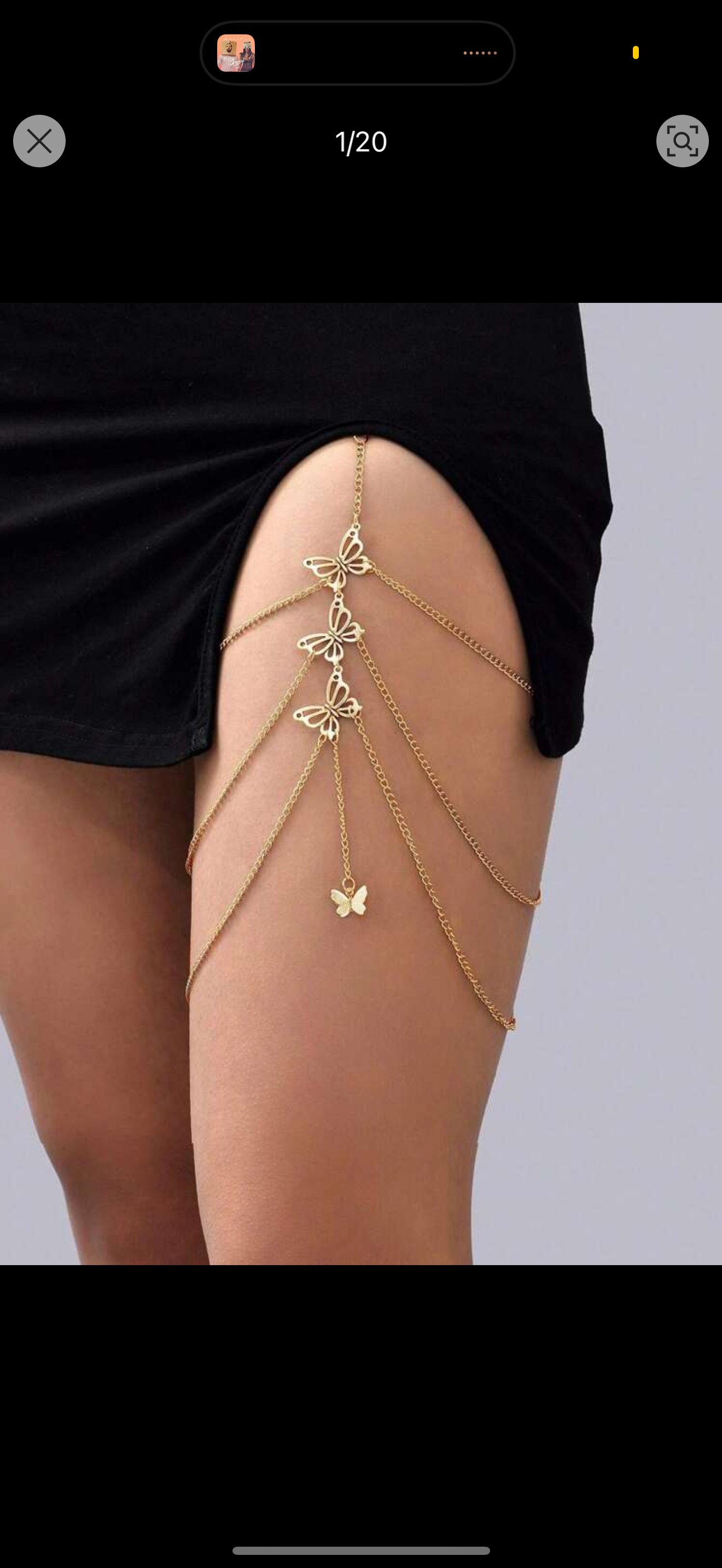 Leg chain mariposa