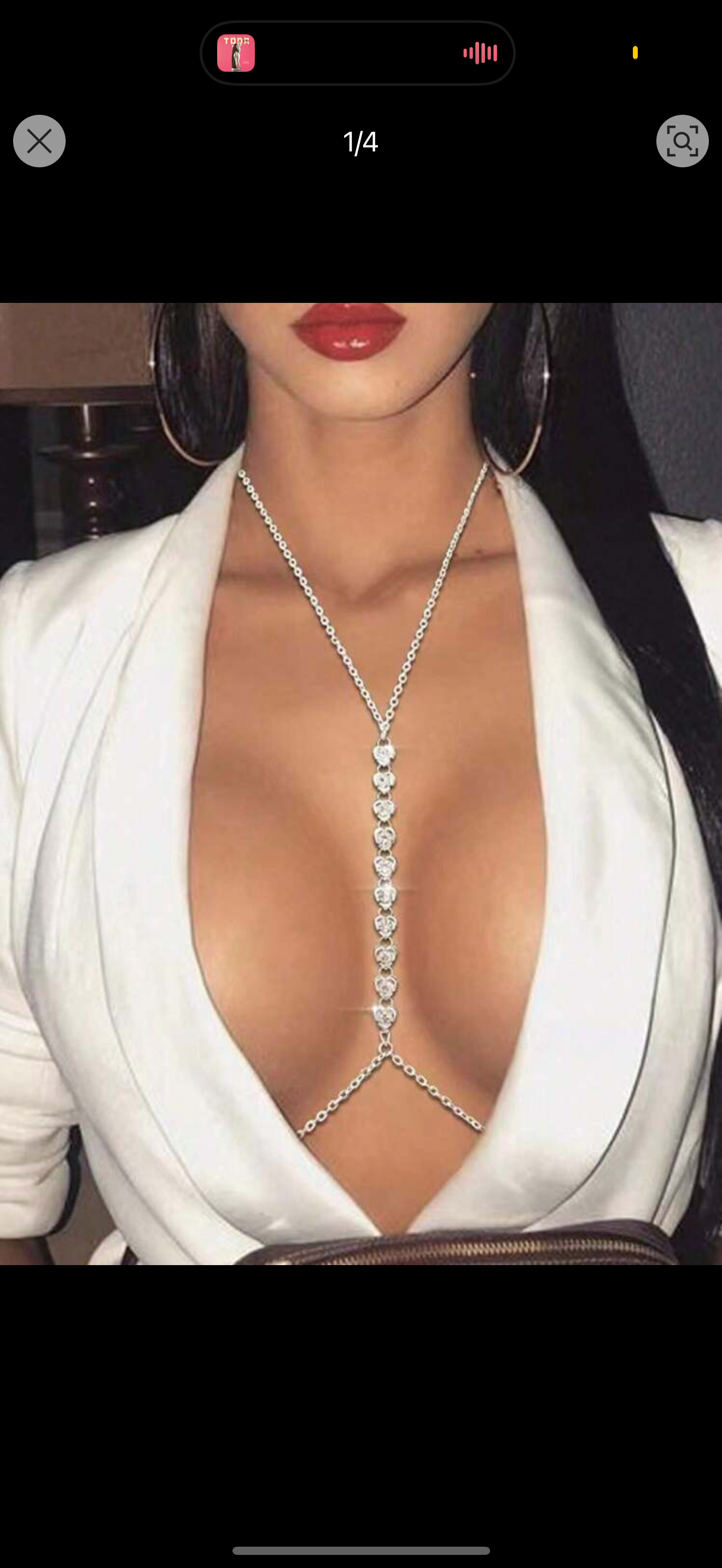 Body chain Cristal