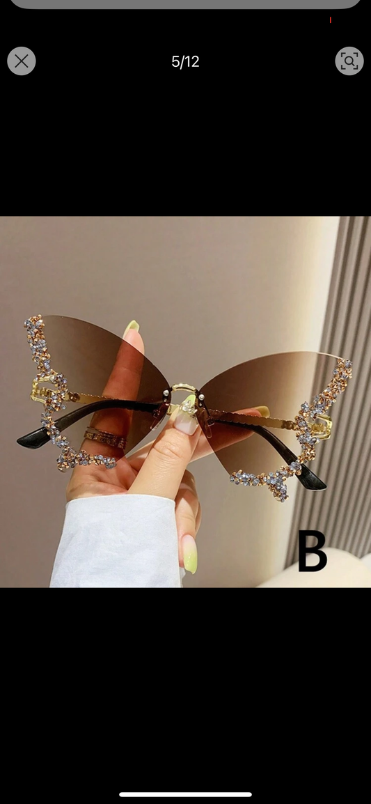 Lentes de mariposa