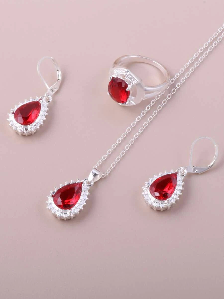 set de diamante rojo