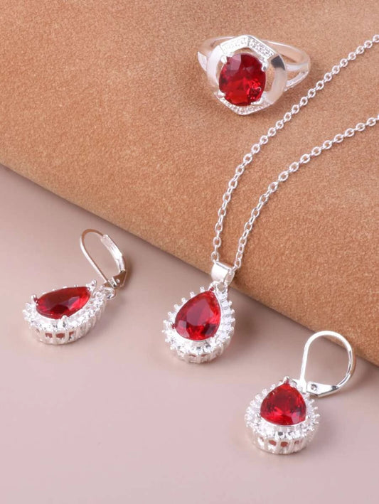 set de diamante rojo