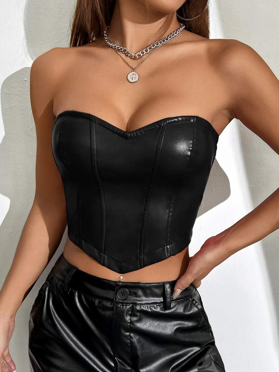 Corset de cuerina